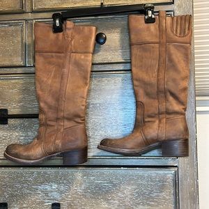 Halogen brown knee high boots